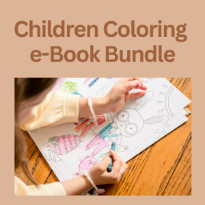 Children Coloring e-Book Bundle- with Resell Rights